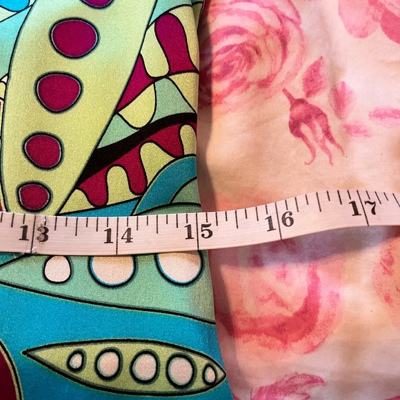 Cache Silk Dress 💜💙💚 - Picture 10 of 11